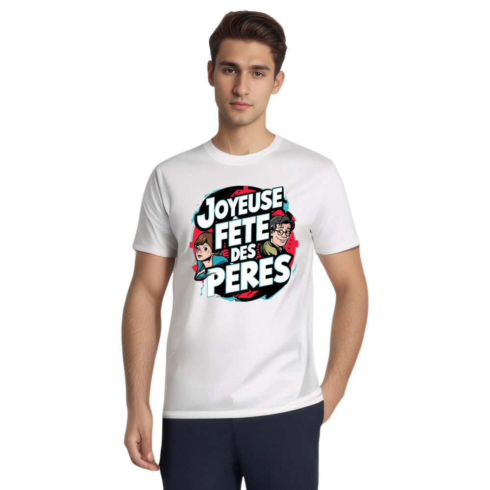 T-shirt 'Joyeuse Fête des Pères' Costume