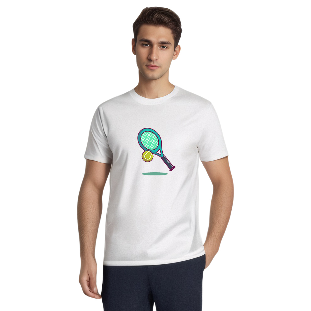 T-shirt Raquette de Tennis Costume