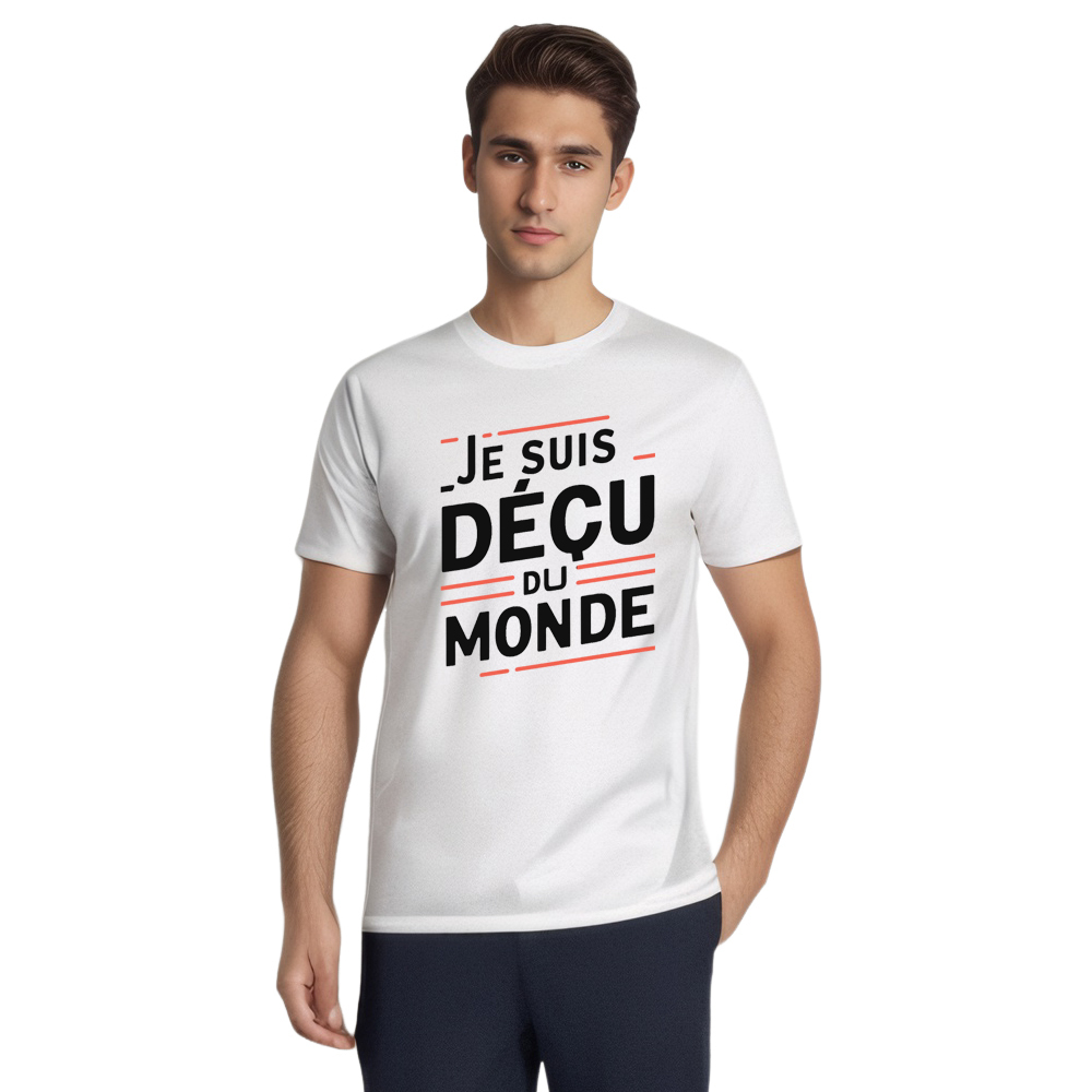 T-shirt 'Je Suis Déçu du Monde' Costume
