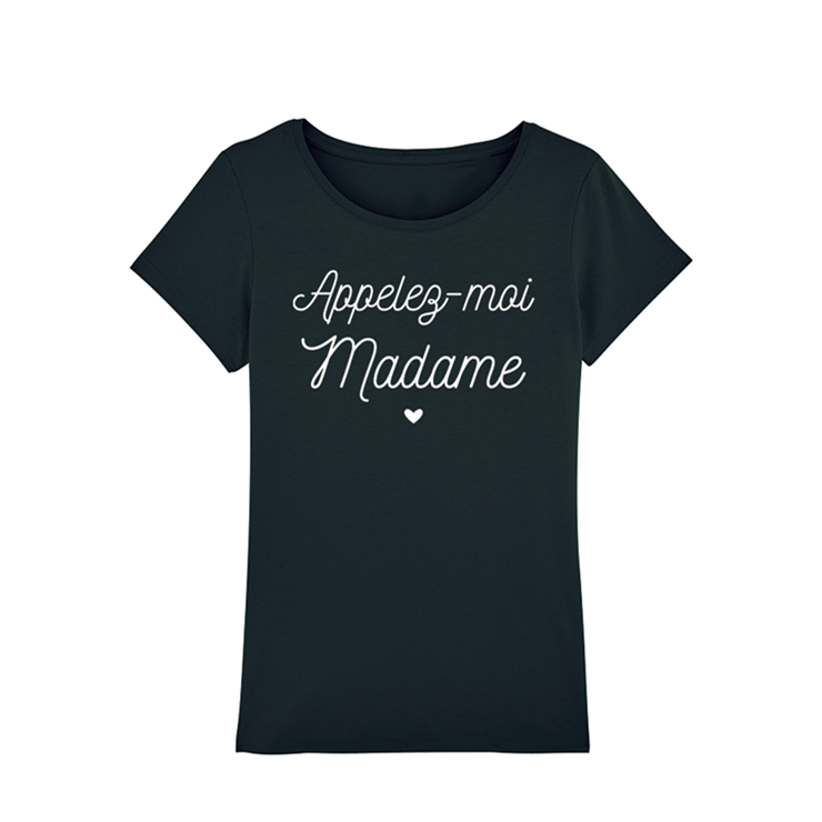 T-shirt Femme EVJF ‘Appelez-moi Madame’ Costume