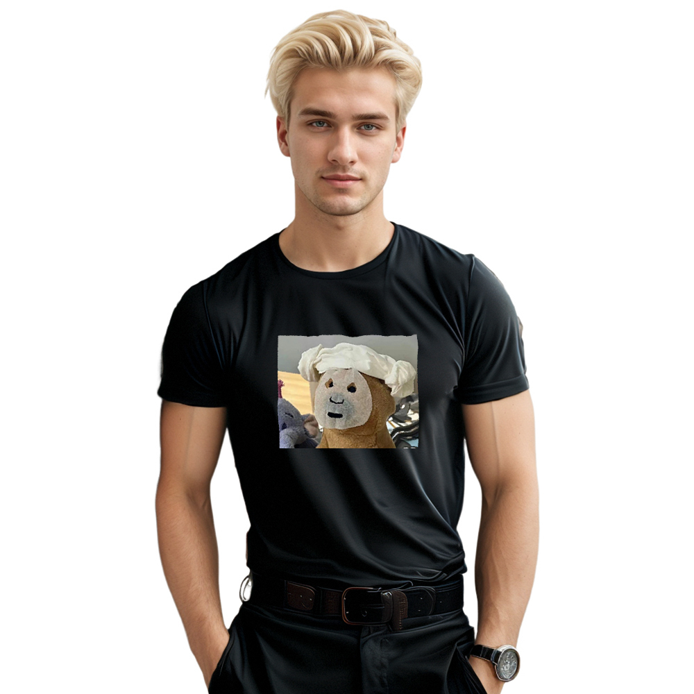 T-shirt Adulte Chiot Rigolo Avec Masque Costume