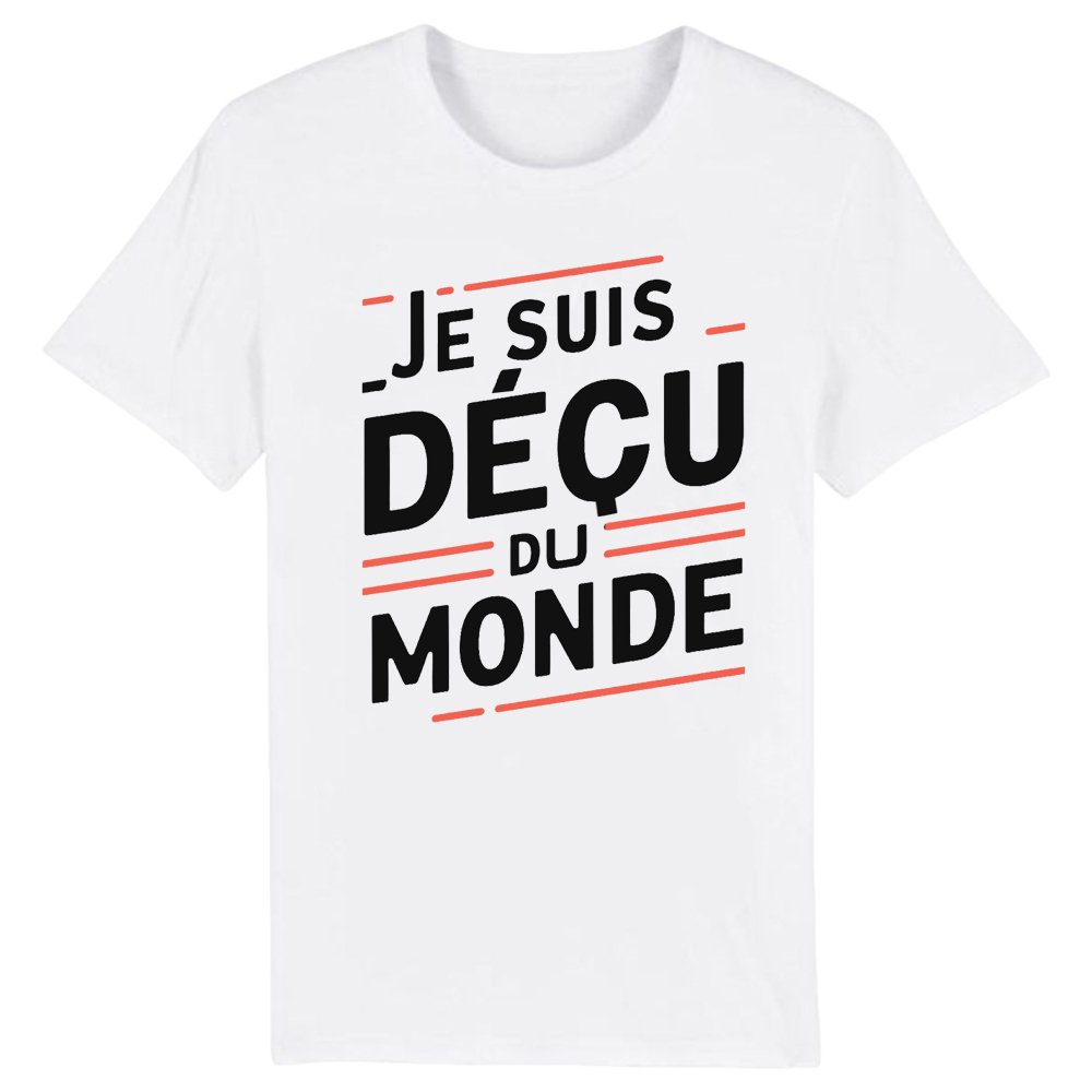 T-shirt 'Je Suis Déçu du Monde' Costume