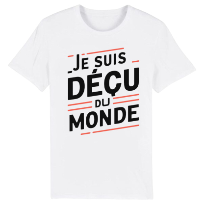 T-shirt 'Je Suis Déçu du Monde' Costume