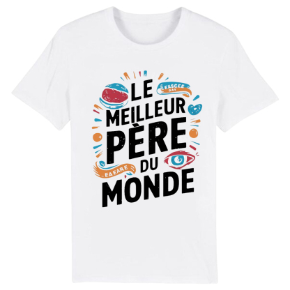 T-shirt 'Le Meilleur Père du Monde' Costume
