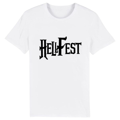 T-shirt Texte Uniquement 'Hellfest' Costume Ver.A