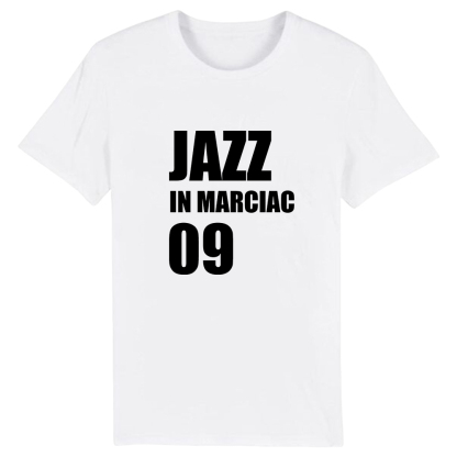 T-shirt Blanc et Noir 'Jazz in Marciac' Costume