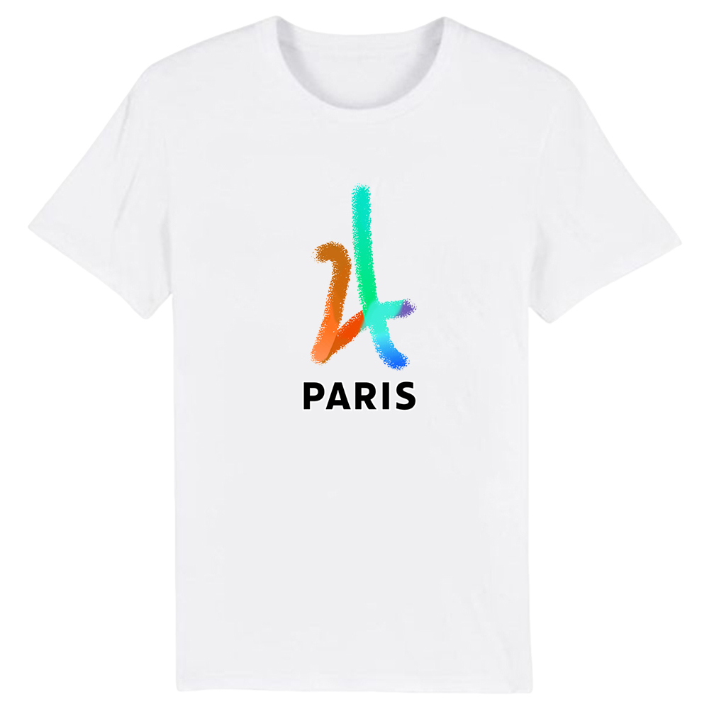 T-shirt Blanc et Noir 'Paris'