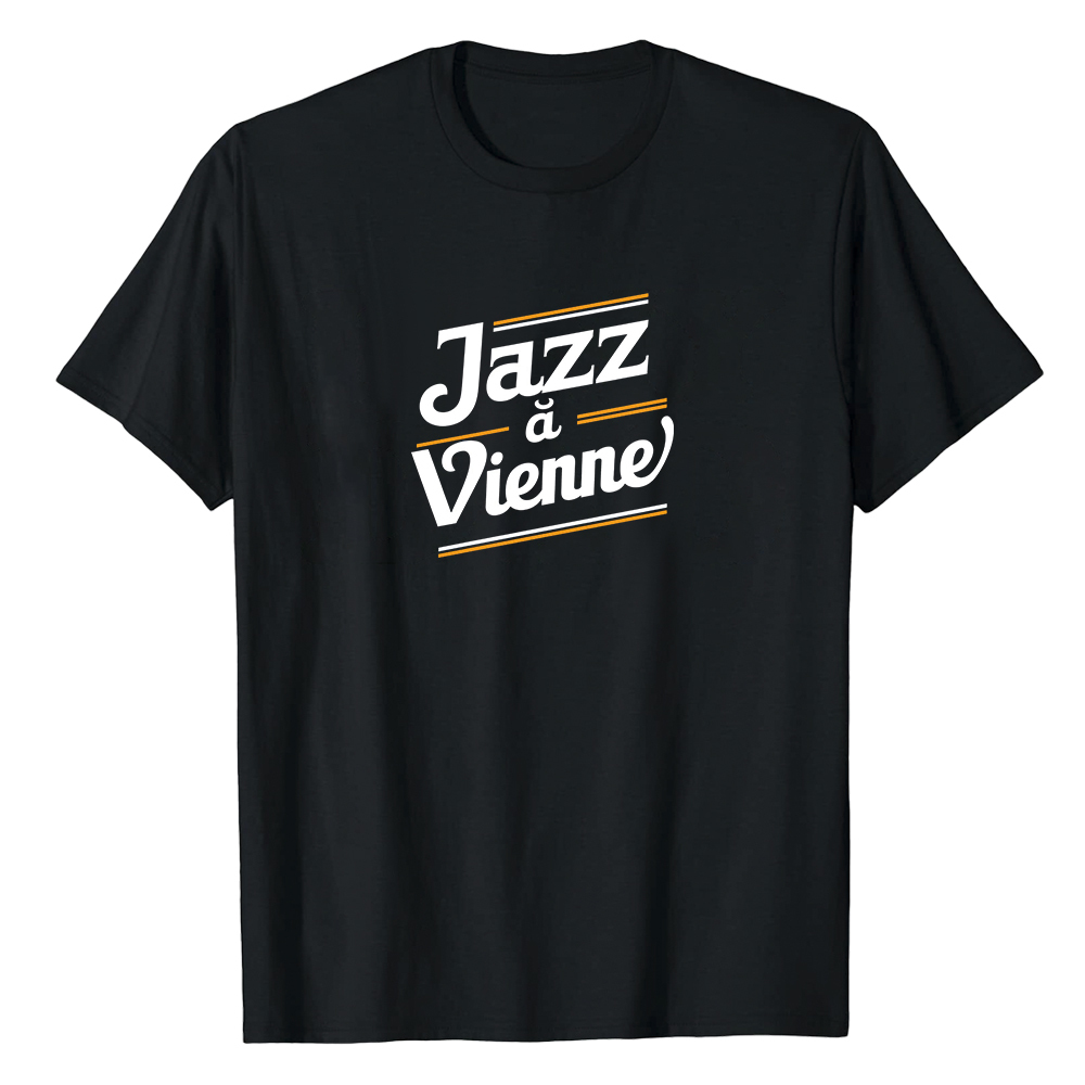 T-shirt Blanc et Noir 'Jazz à Vienne' Costume