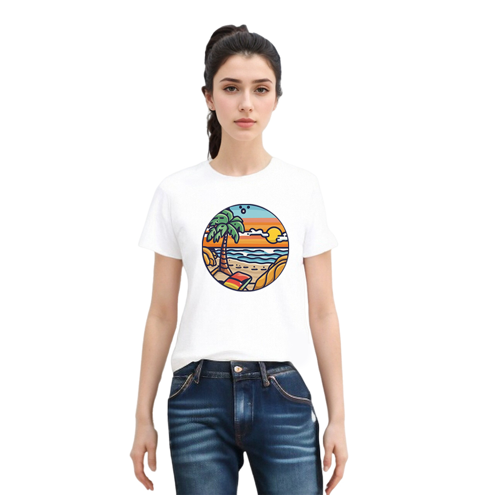 T-shirt Adulte Rivage Sablonneux Costume Ver.5
