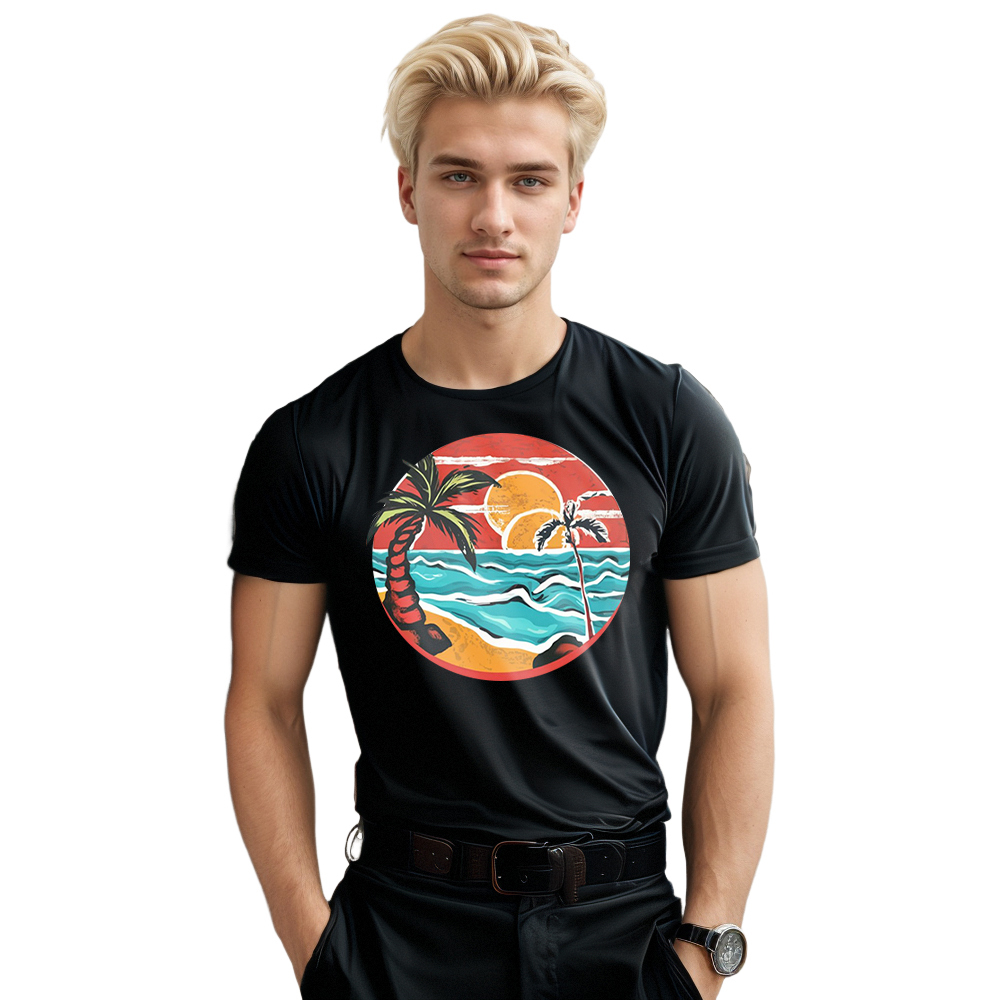 T-shirt Adulte Rivage Sablonneux Costume Ver.6