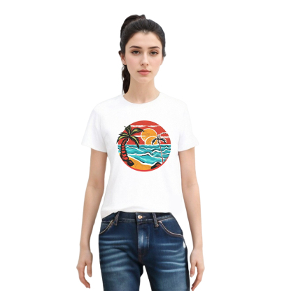 T-shirt Adulte Rivage Sablonneux Costume Ver.6