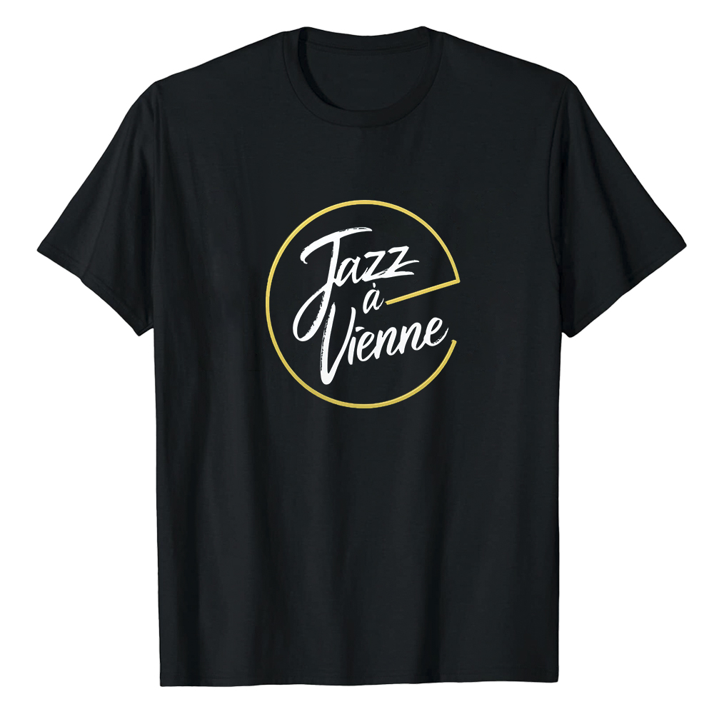 T-shirt Blanc et Noir 'Jazz à Vienne' Costume Ver.6