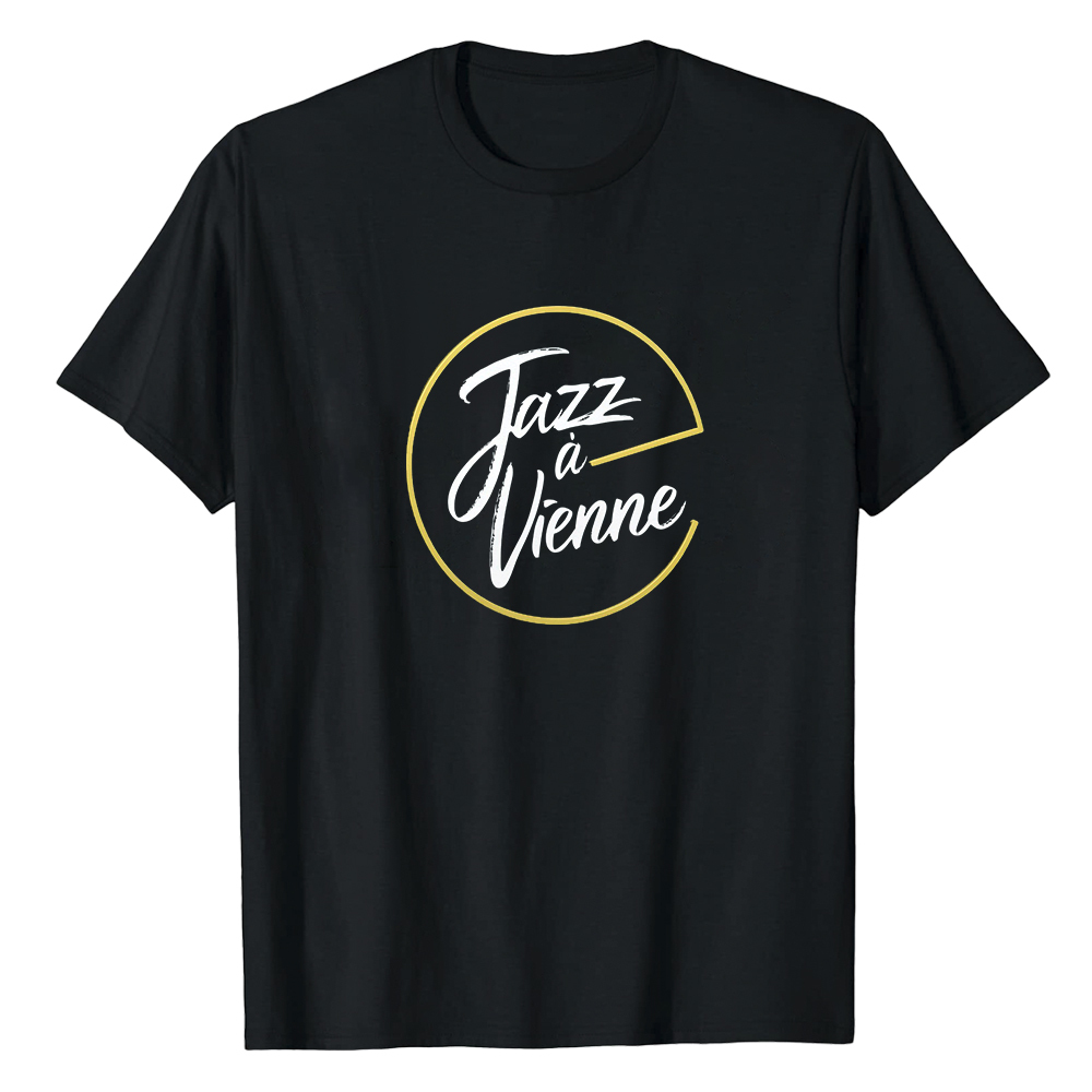 T-shirt Blanc et Noir 'Jazz à Vienne' Costume Ver.6