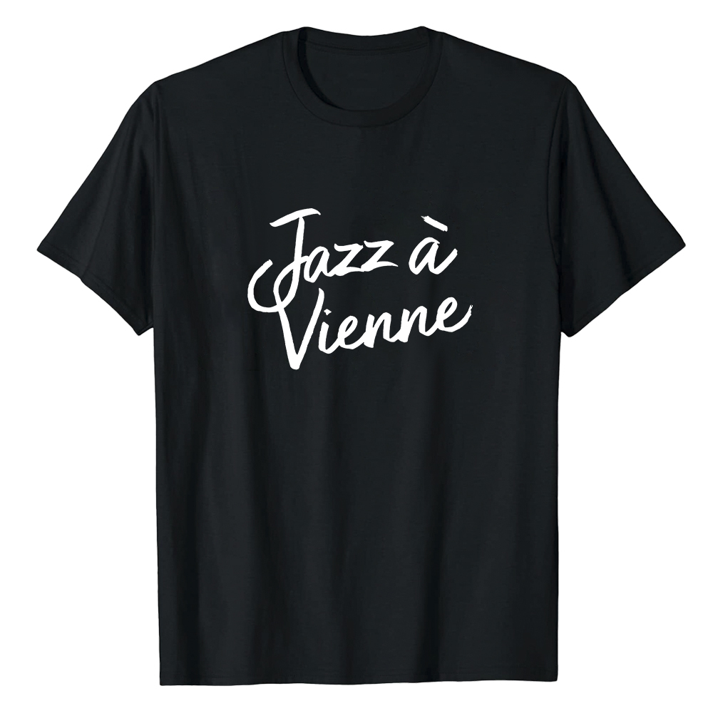 T-shirt Blanc et Noir 'Jazz à Vienne' Costume Ver.7
