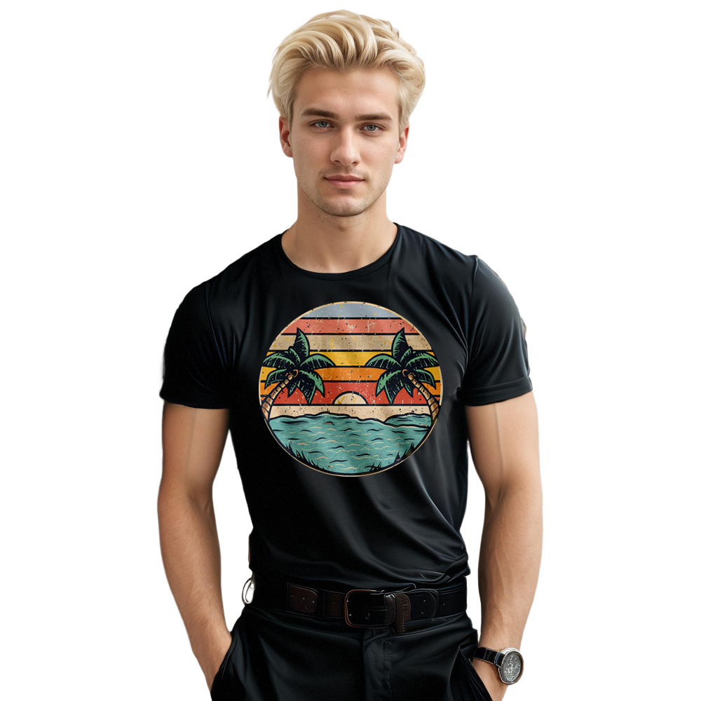 T-shirt Adulte Rivage Sablonneux Costume