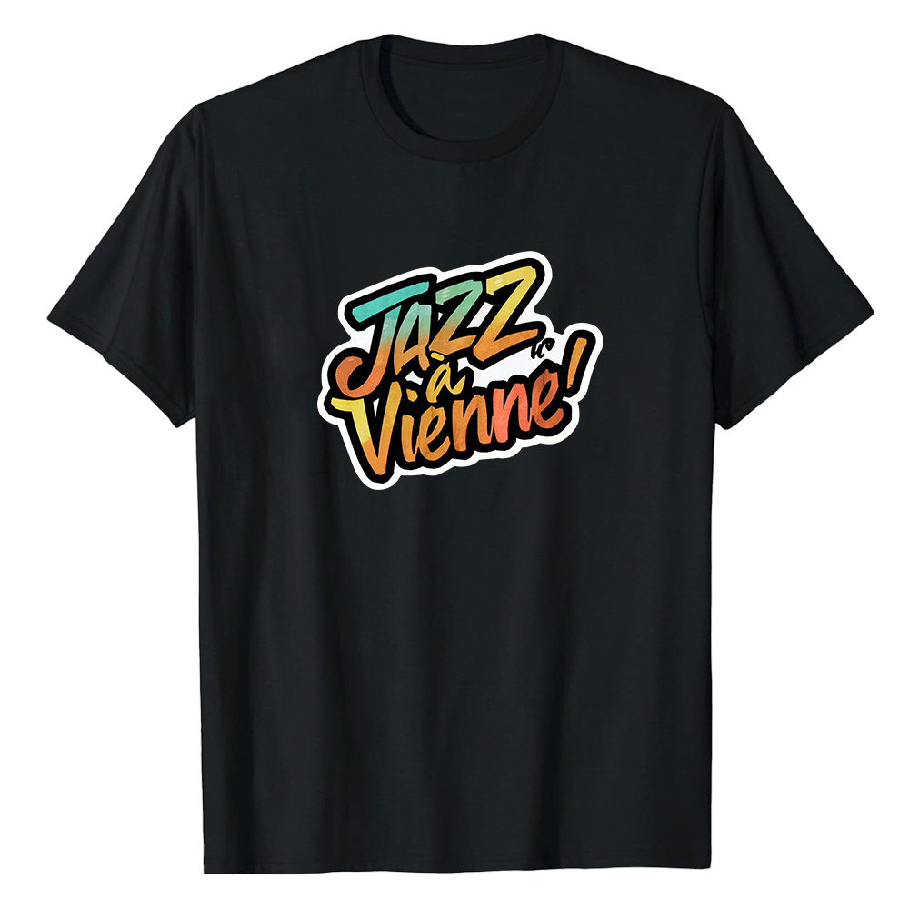 T-shirt Blanc et Noir 'Jazz à Vienne' Costume Ver.9
