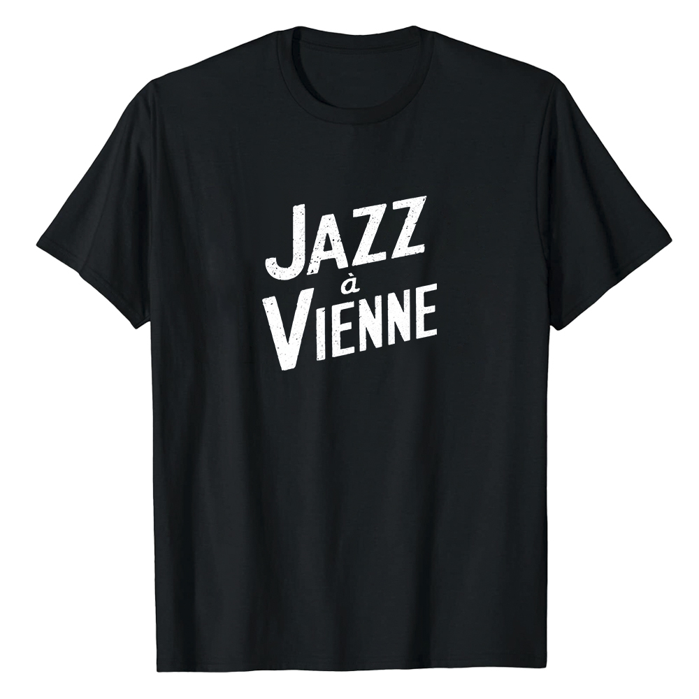 T-shirt Blanc et Noir 'Jazz à Vienne' Costume Ver.2