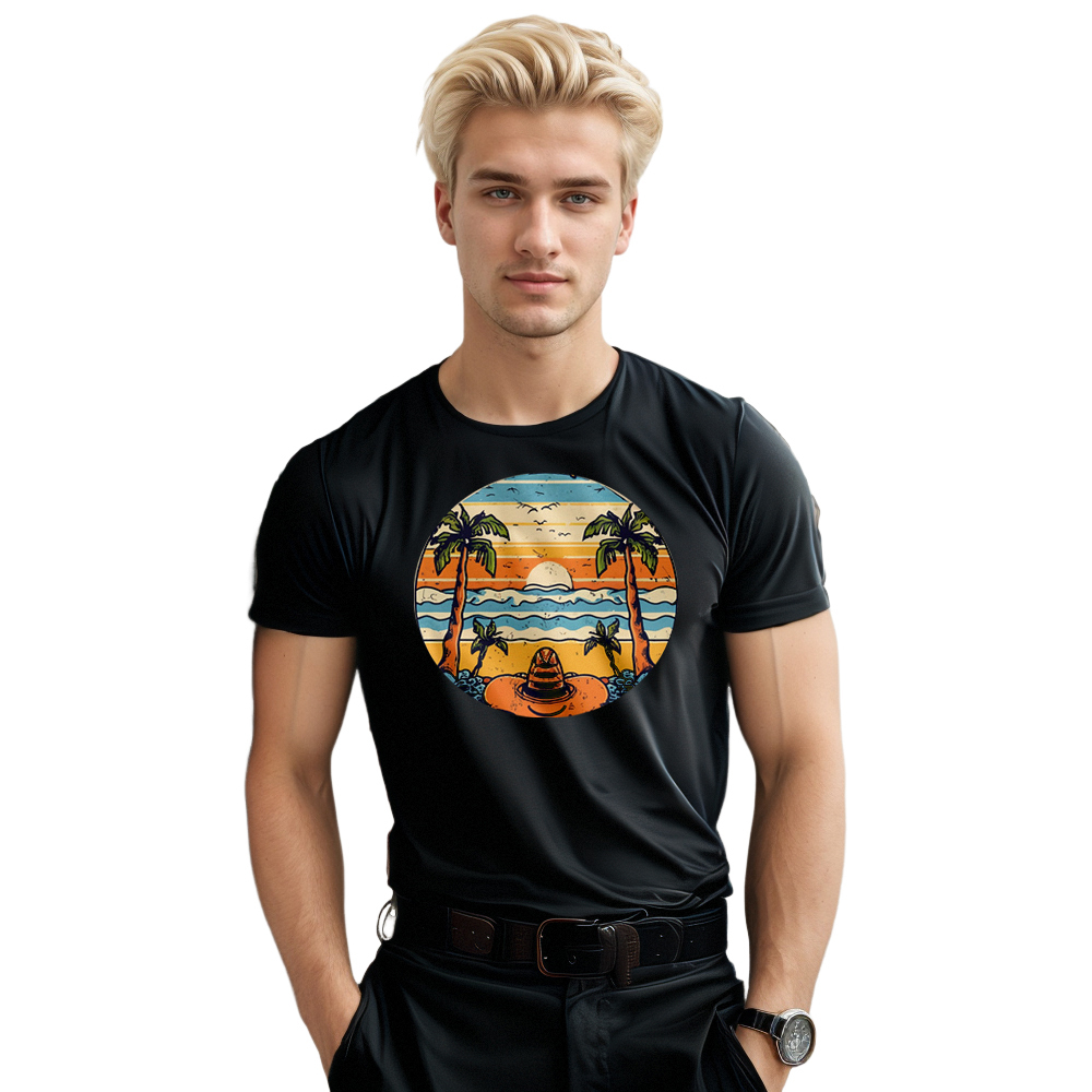 T-shirt Adulte Rivage Sablonneux Costume Ver.2