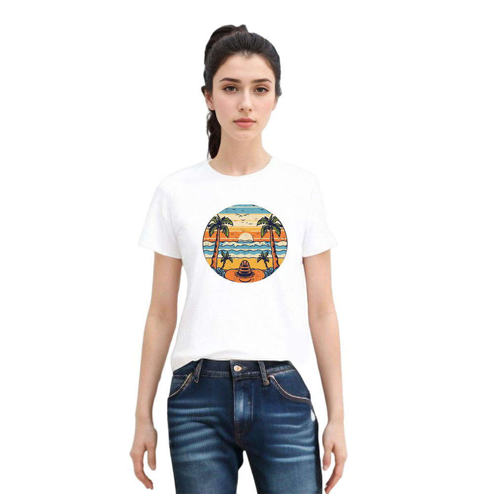 T-shirt Adulte Rivage Sablonneux Costume Ver.2