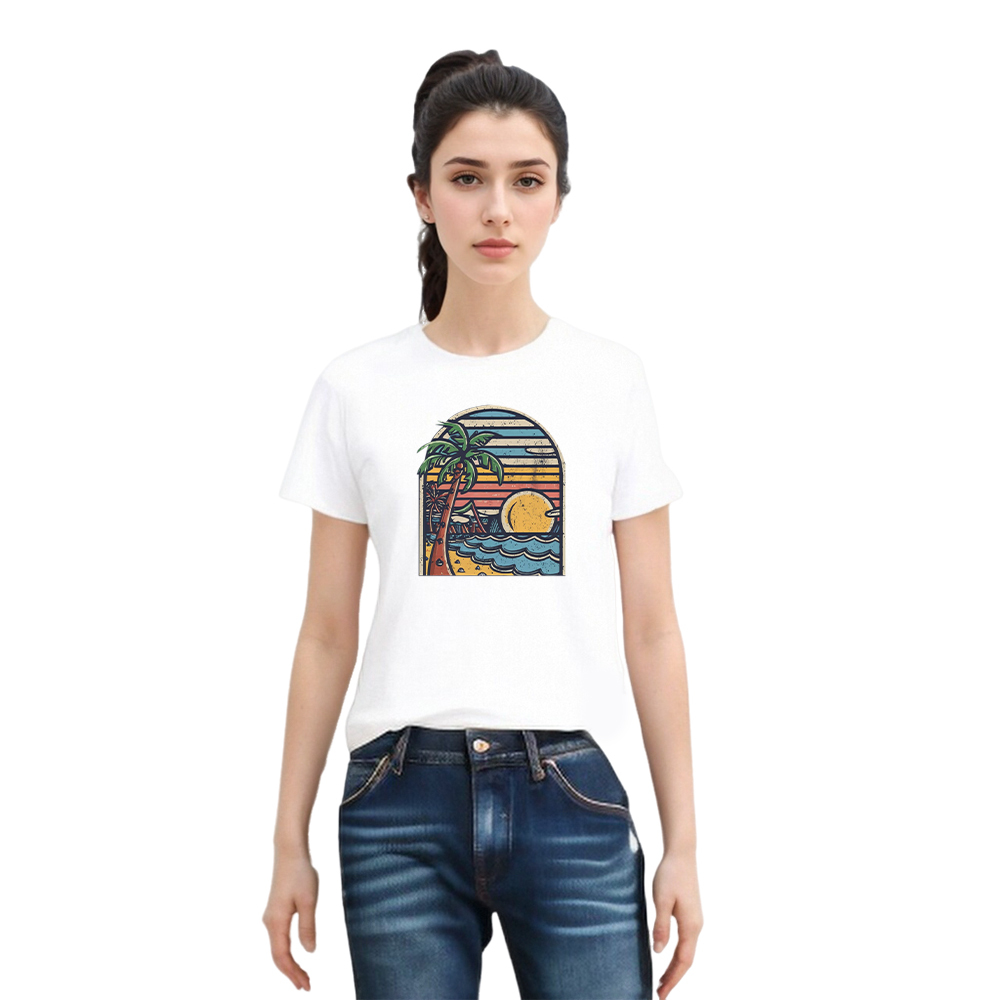 T-shirt Adulte Rivage Sablonneux Costume Ver.3