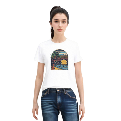 T-shirt Adulte Rivage Sablonneux Costume Ver.3