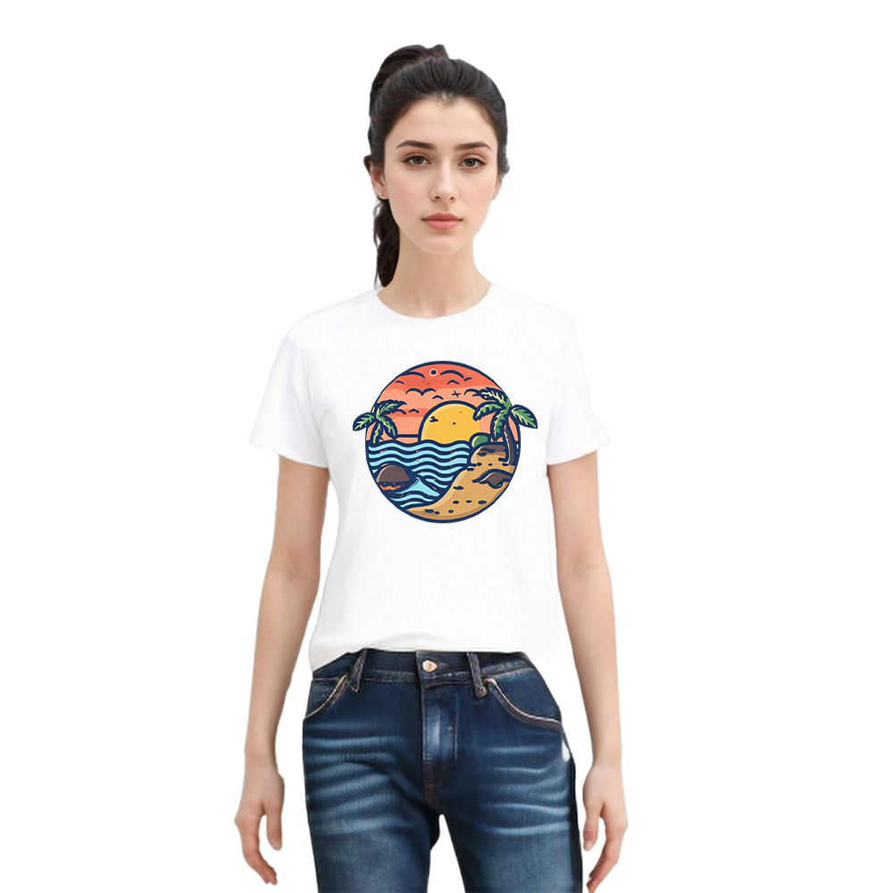 T-shirt Adulte Rivage Sablonneux Costume Ver.4