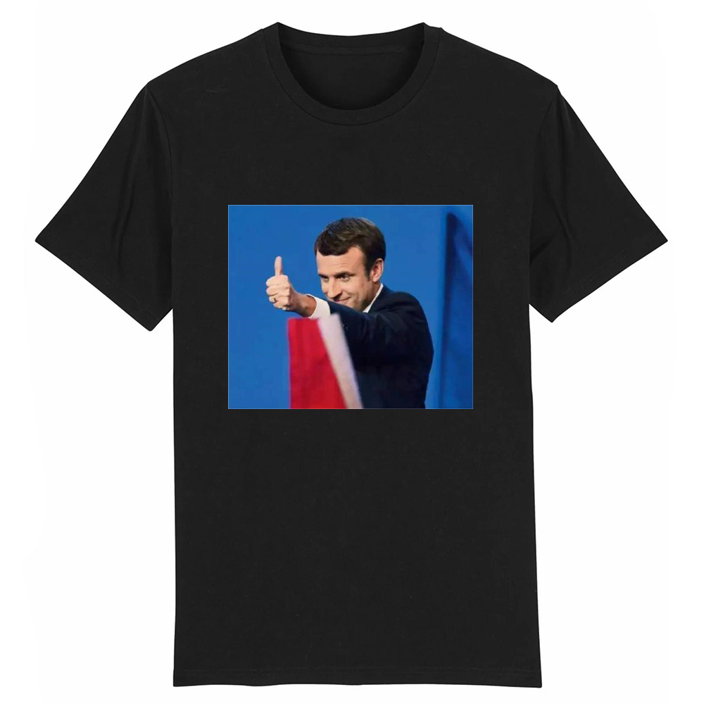 T-shirt Adulte Macron Drôle Meme 'Bravo' Costume