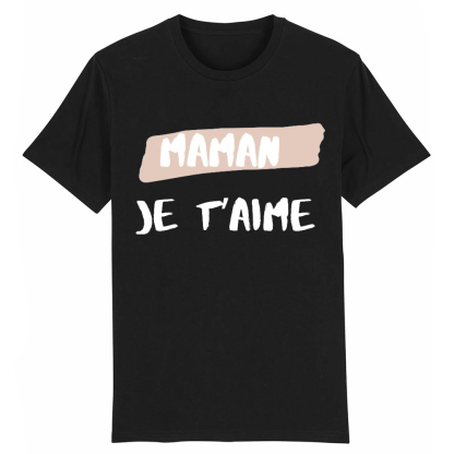 T-shirt Adulte 'Maman je t'aime' Costume Ver.2