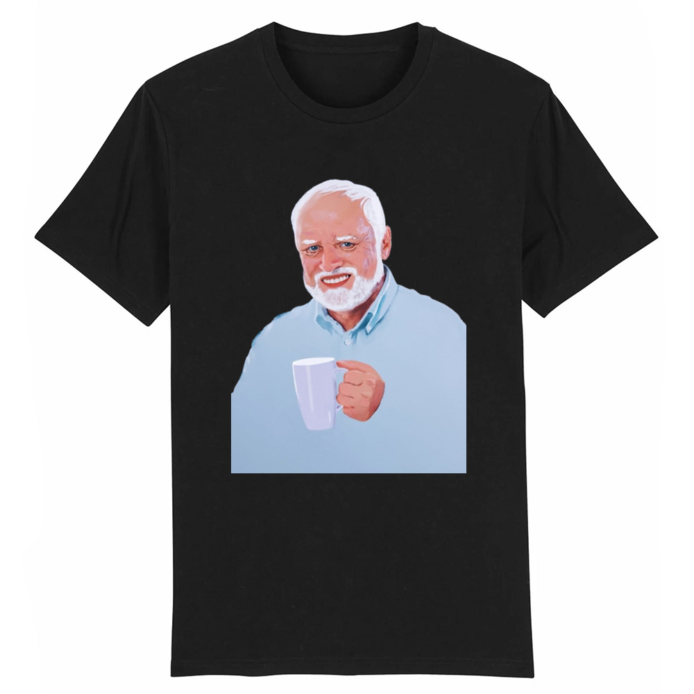 T-shirt Adulte Image Amusante 'Hide the pain Harold' Costume Ver.B