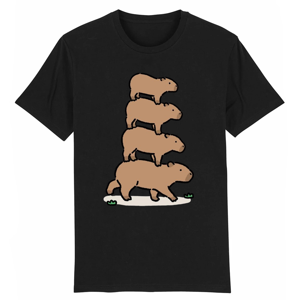T-shirt Adulte Animal 'Capybara' Costume Ver.B