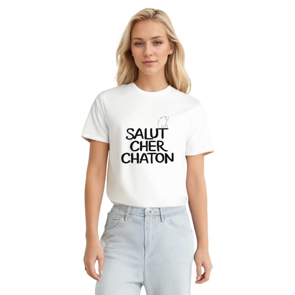 T-shirt 'Salut, cher chaton' Costume Pour Animal Ver.5