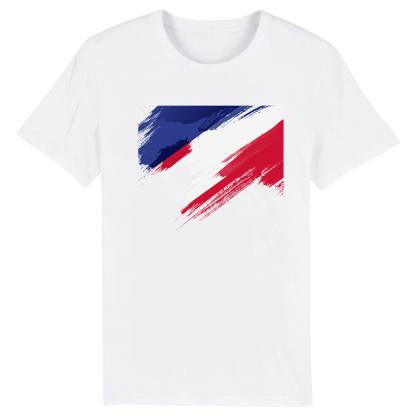 France Couleurs Bleu, Blanc et Rouge T-shirt Ver.10