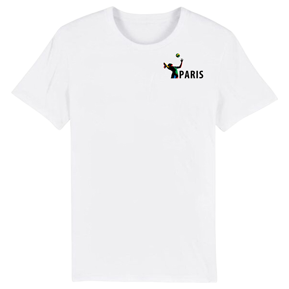 T-shirt Blanc et Noir 'Paris' Ver.I