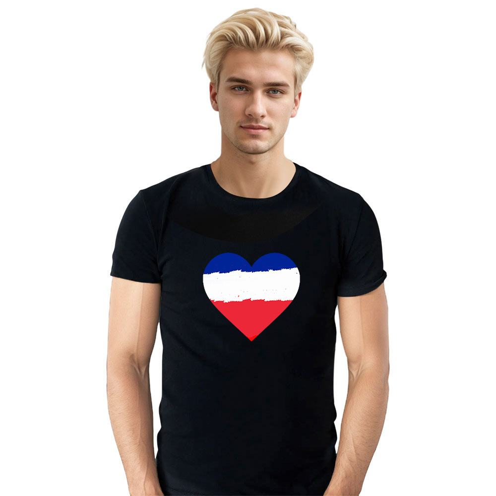 France Couleurs Bleu, Blanc et Rouge T-shirt Ver.5