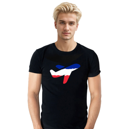 France Couleurs Bleu, Blanc et Rouge T-shirt Ver.6