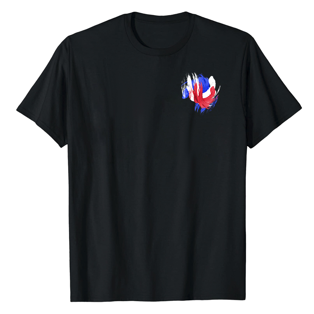 France Couleurs Bleu, Blanc et Rouge T-shirt Ver.7