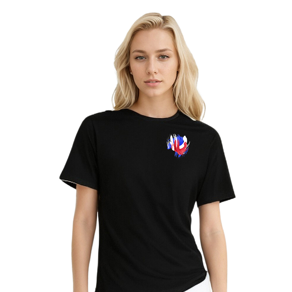 France Couleurs Bleu, Blanc et Rouge T-shirt Ver.7