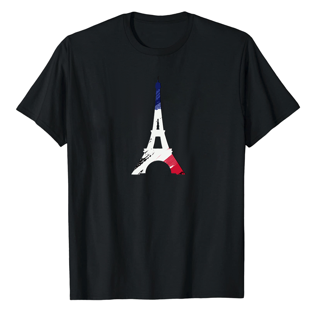 France Couleurs Bleu, Blanc et Rouge T-shirt Ver.9