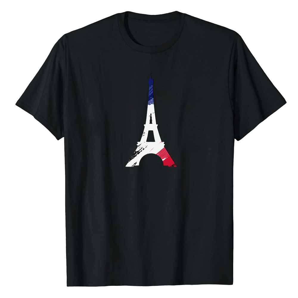 France Couleurs Bleu, Blanc et Rouge T-shirt Ver.9