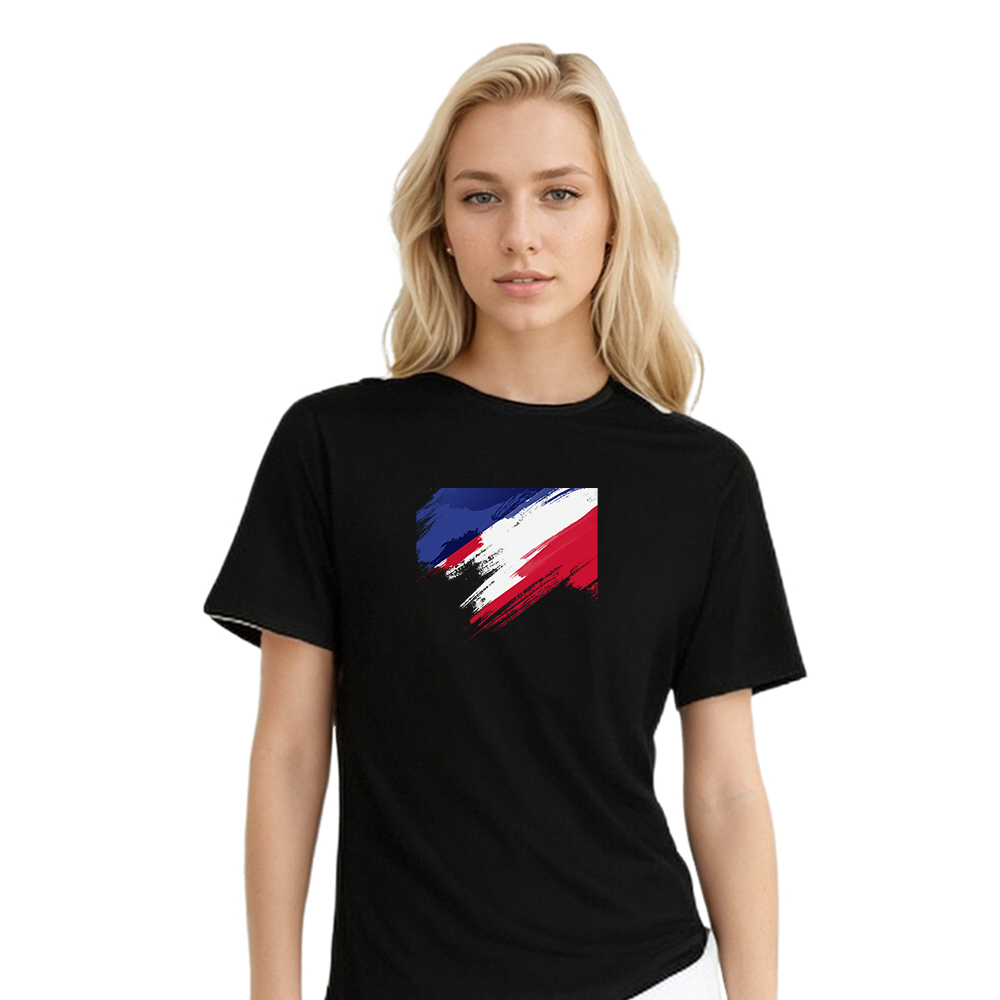 France Couleurs Bleu, Blanc et Rouge T-shirt Ver.2