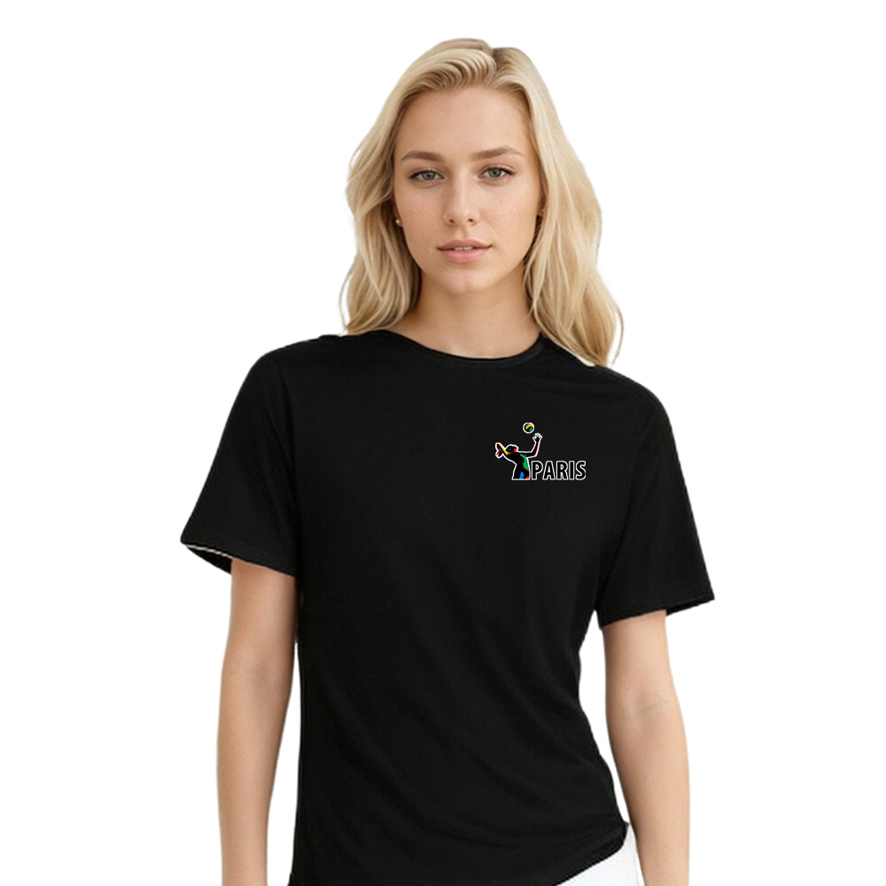 T-shirt Blanc et Noir 'Paris' Ver.I