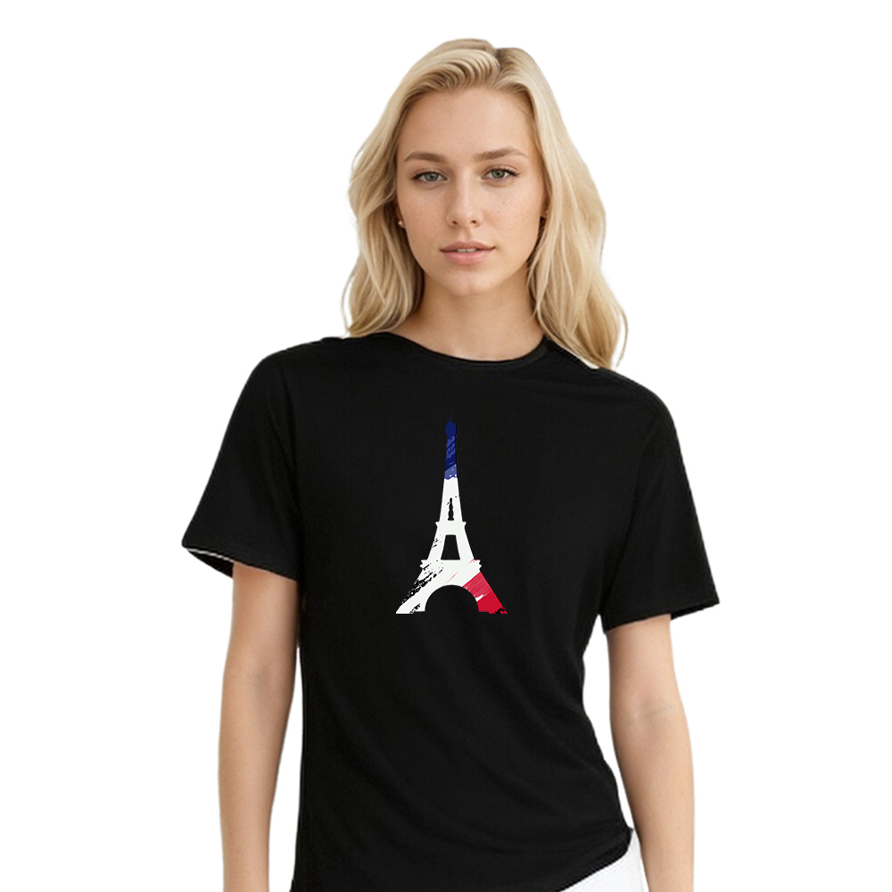 France Couleurs Bleu, Blanc et Rouge T-shirt Ver.9
