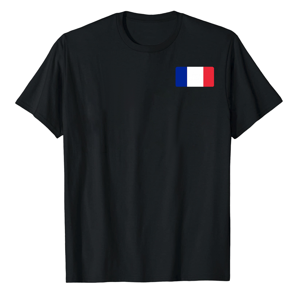 France Couleurs Bleu, Blanc et Rouge T-shirt 