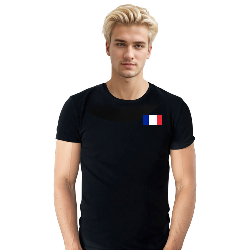 France Couleurs Bleu, Blanc et Rouge T-shirt 