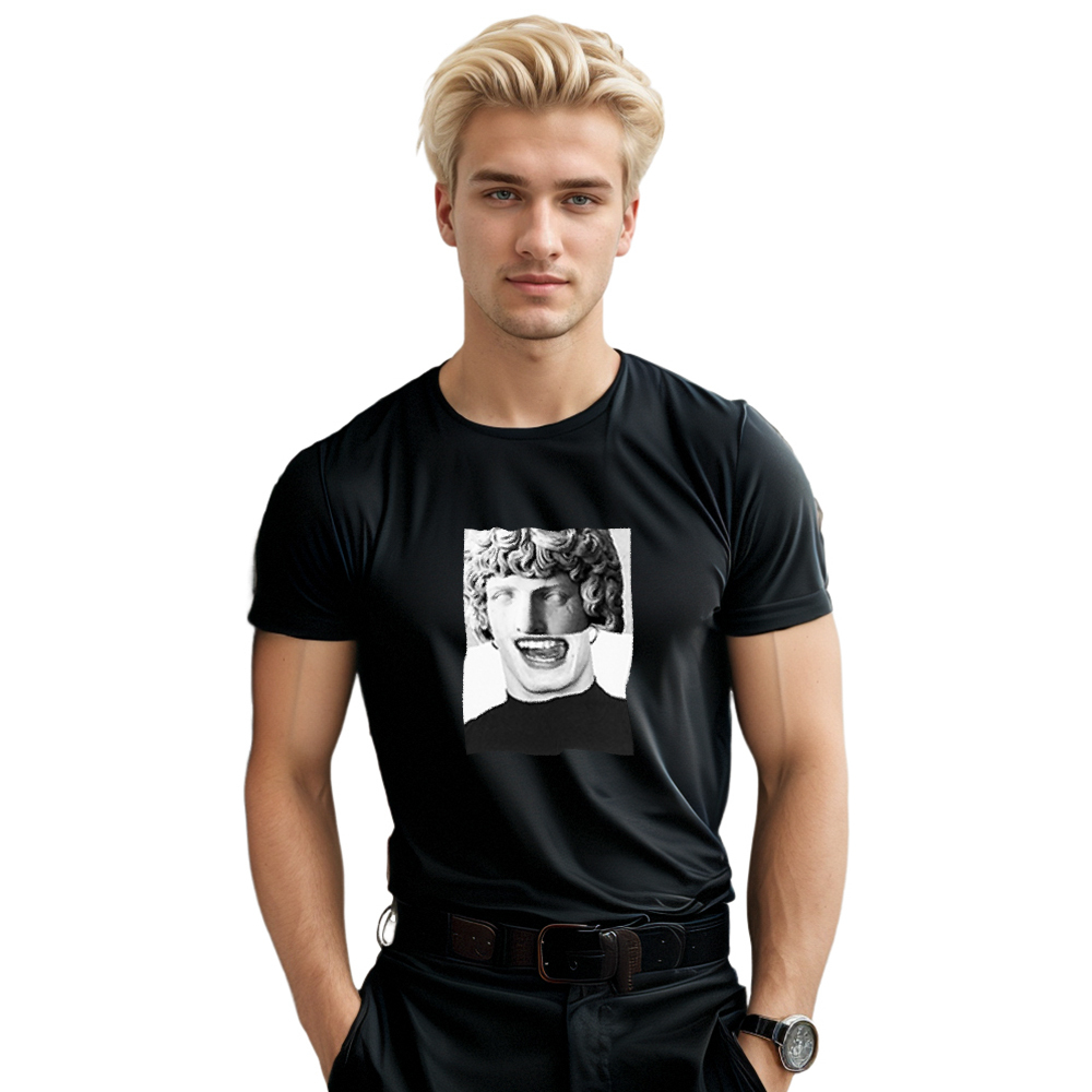 T-shirt Adulte Sculpture Amusante Costume