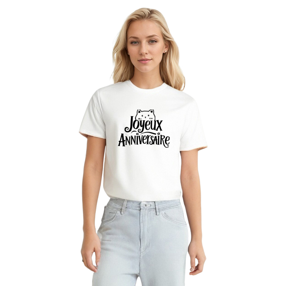T-shirt 'Joyeux Anniversaire' Costume du Memorial Day Ver.6