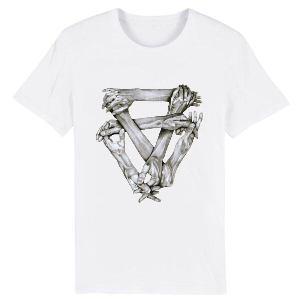 T-shirt Bras Enchevêtrés Dessins d'Origine