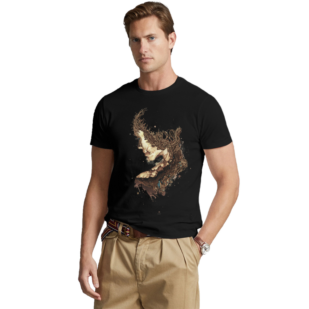 T-shirt Visage Brisé Dessins d'Origine