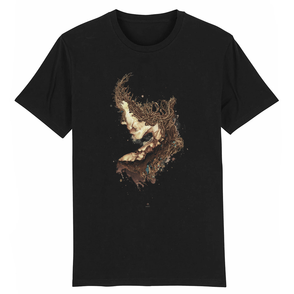 T-shirt Visage Brisé Dessins d'Origine