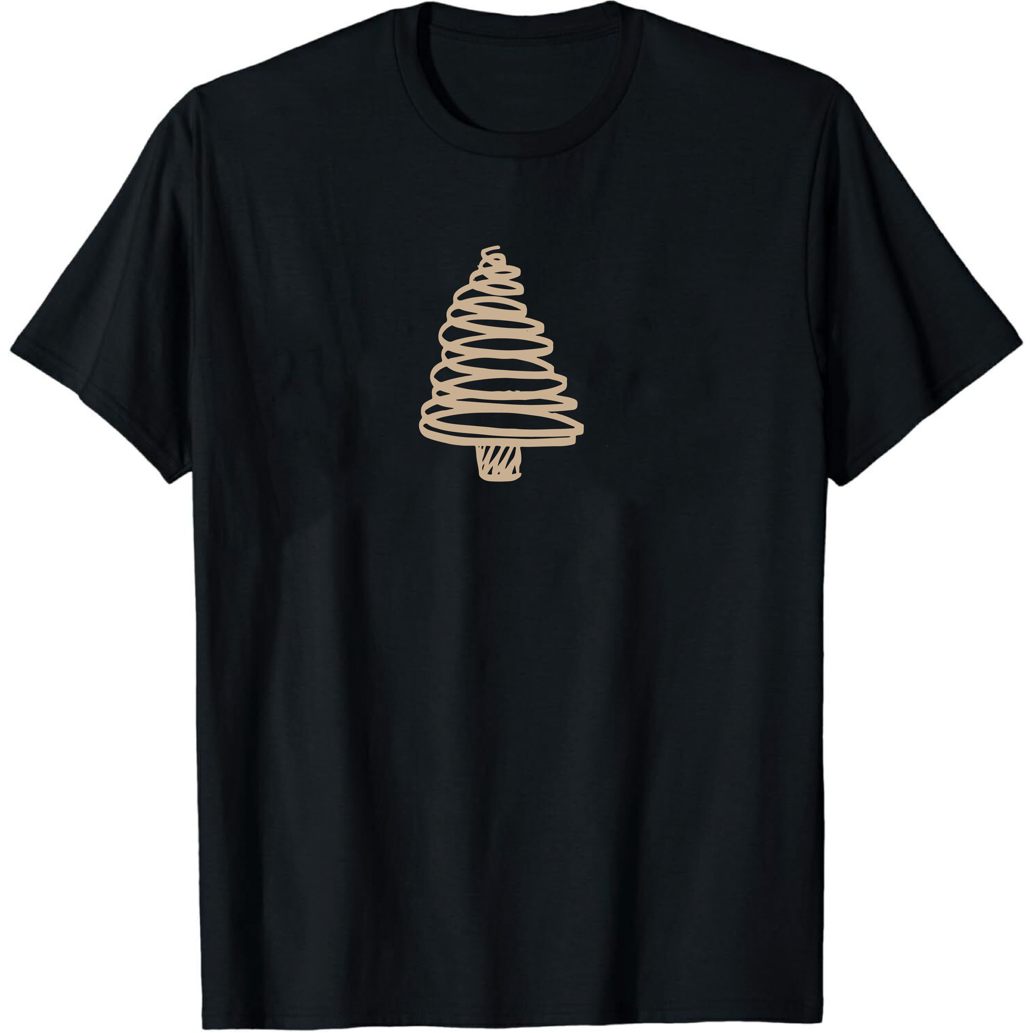 T-shirt Mignon Sapin de Noël Simple Pour Noël VER.7
